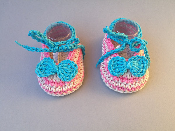 Crochet Pattern Baby shoes, newborn booties, moccasins